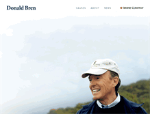 Tablet Screenshot of donaldbren.com